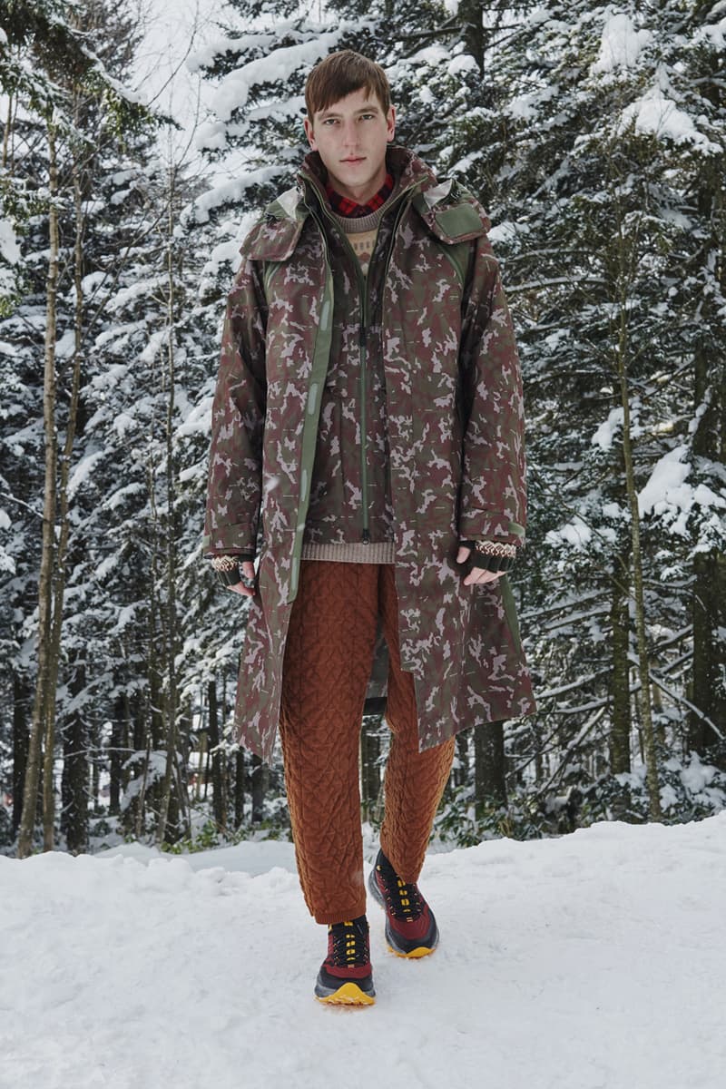 ホワイトマウンテニアリング2021年秋冬コレクション WHITE MOUNTAINEERING Fall Winter 2021 Collection lookbook collaboration Mizuno GORE-TEX Millet UGG Saucony Danner Gramicci Briefing