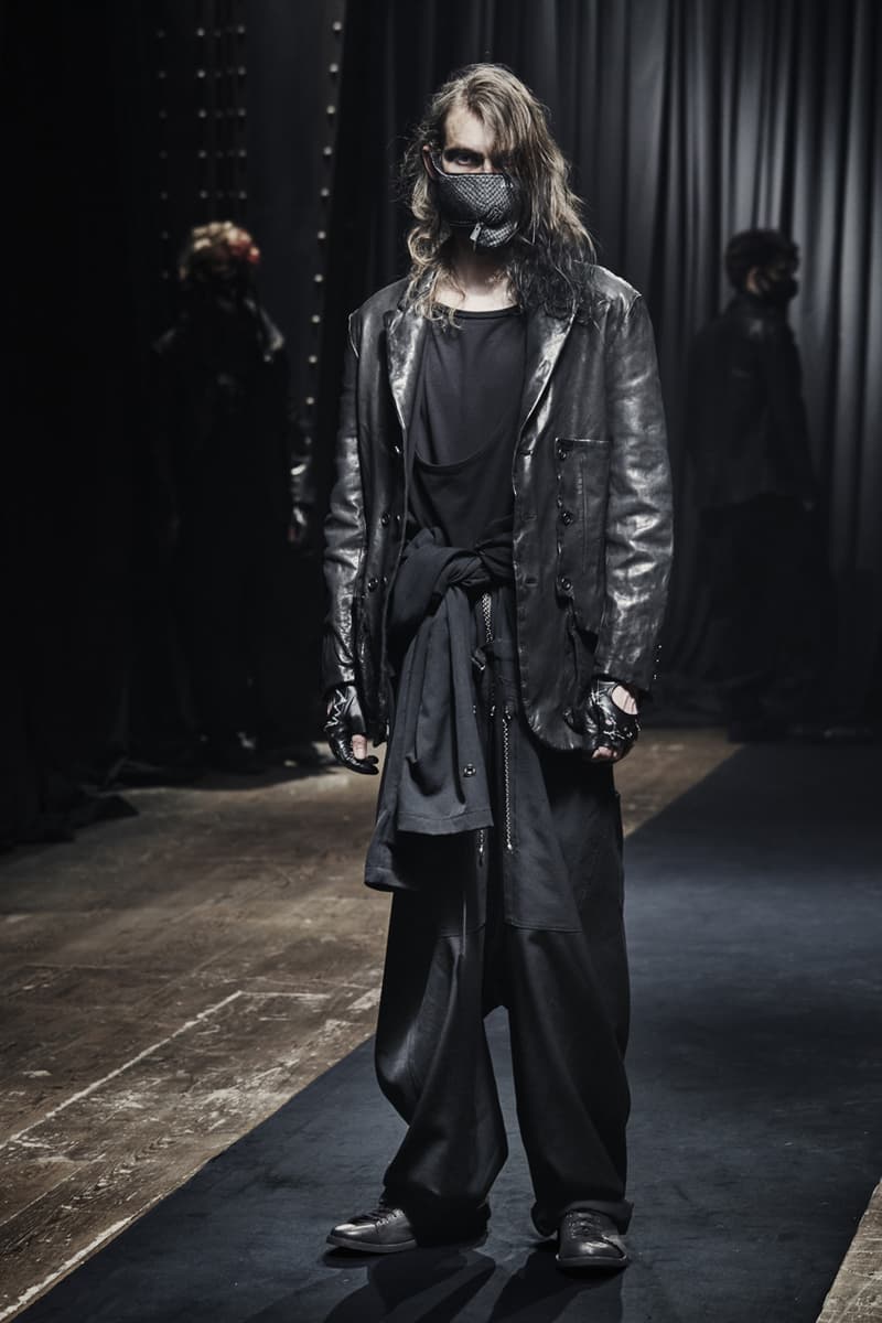 ヨウジヤマモト2021年秋冬コレクション Yohji Yamamoto Pour Homme fall winter 2021 collection paris fashion week mens info