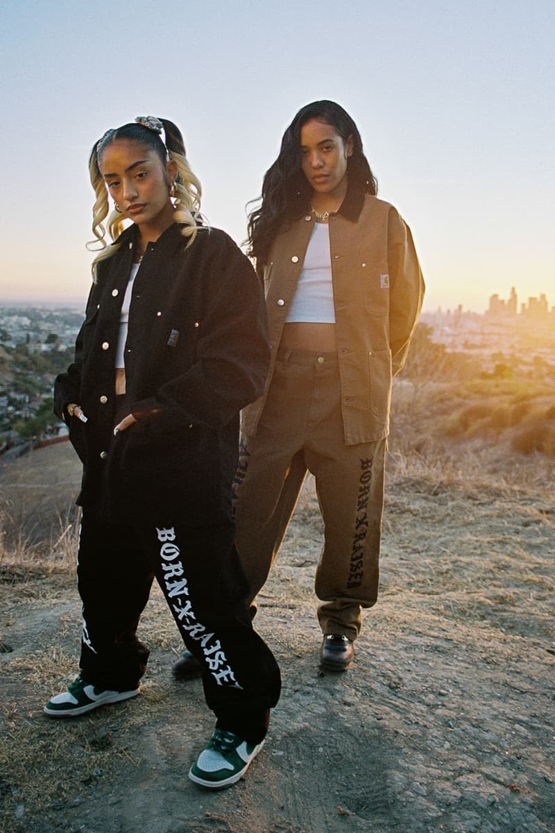 アウェイク NYxボーンアンドレイズドがアメリカ東西海岸のカルチャーを体現したコラボコレクションを発売 awake ny new york bornxraised carhartt wip capsule collection angelo baque spanto t shirt hoodie work jacket pants official release date info photos price store list buying guide