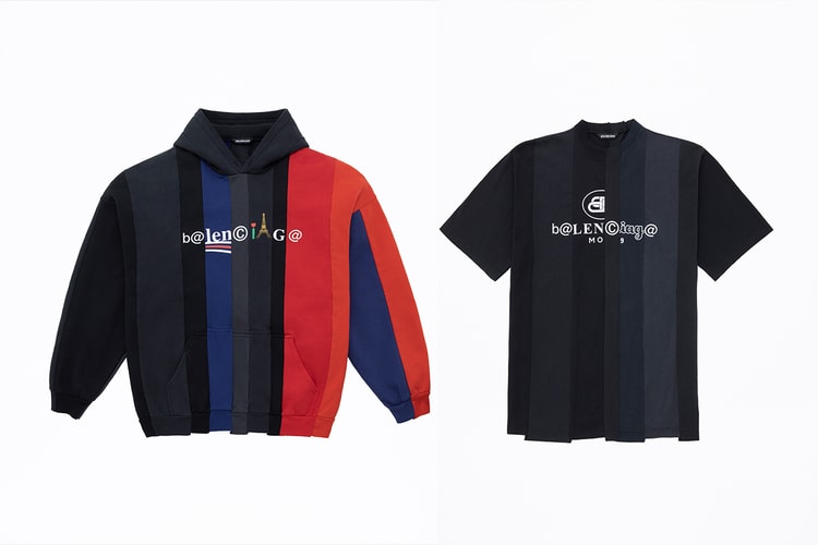 Balenciaga がアーカイブを縫い合わせた “Cut-Up” カプセルコレクションを青山店限定でリリース