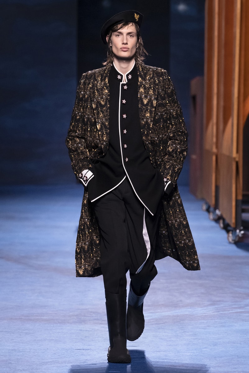 ディオール 2021年冬メンズコレクション キムジョーンズ Dior Fall/Winter 2021 Collection Runway Show peter doig kim jones menswear fw21 lookbook
