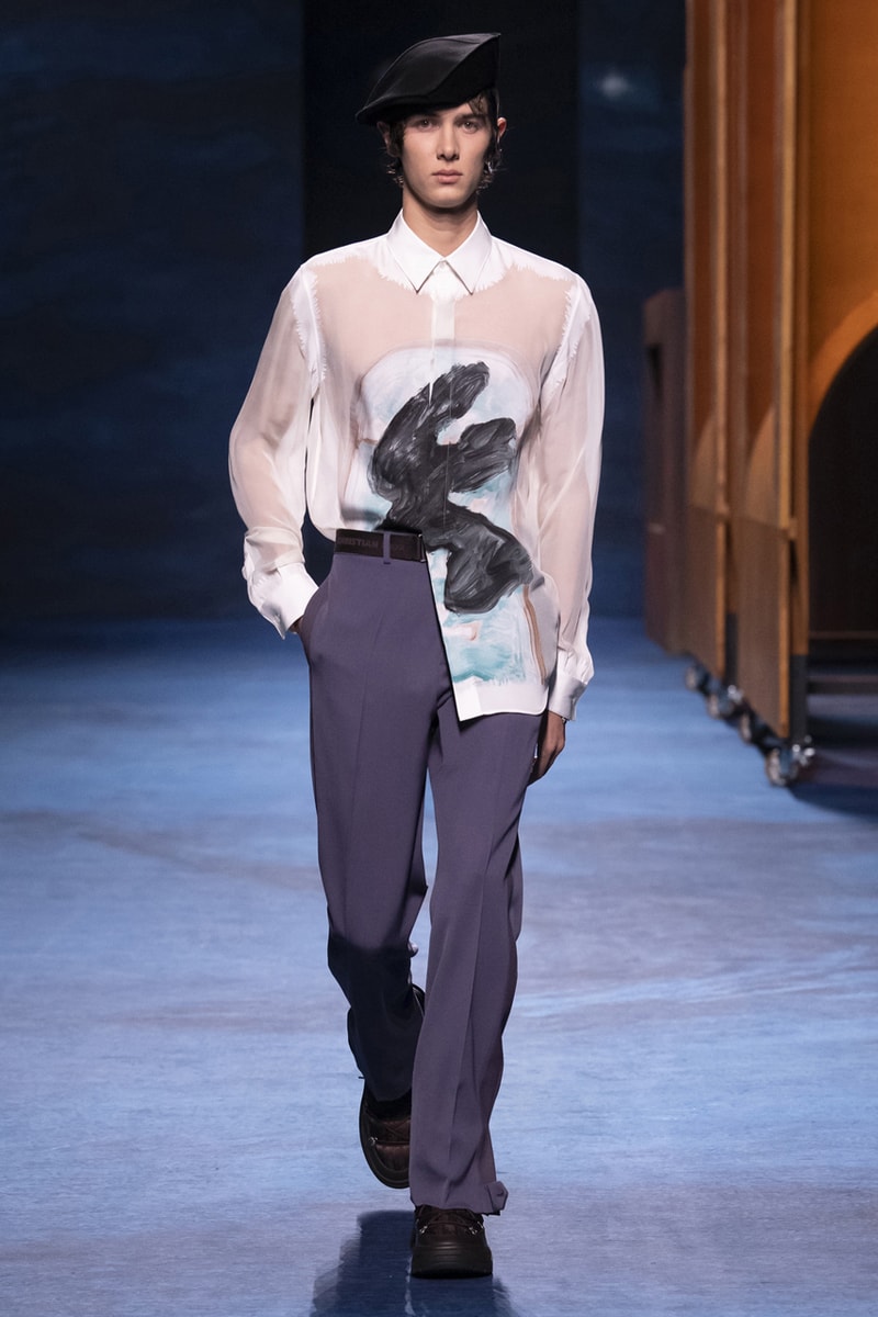 ディオール 2021年冬メンズコレクション キムジョーンズ Dior Fall/Winter 2021 Collection Runway Show peter doig kim jones menswear fw21 lookbook