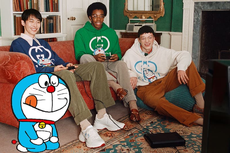 Gucci が『ドラえもん』とのコラボコレクションを発表 グッチ doraemon