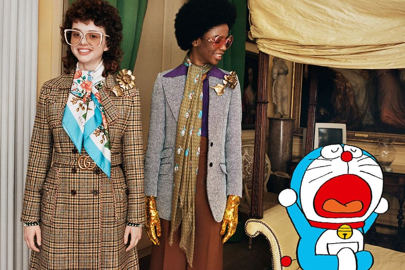 Gucci が『ドラえもん』とのコラボコレクションを発表 グッチ doraemon