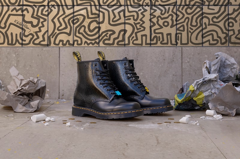 Dr. Martens がキース・ヘリングとの初となるコラボレーションアイテムを発売