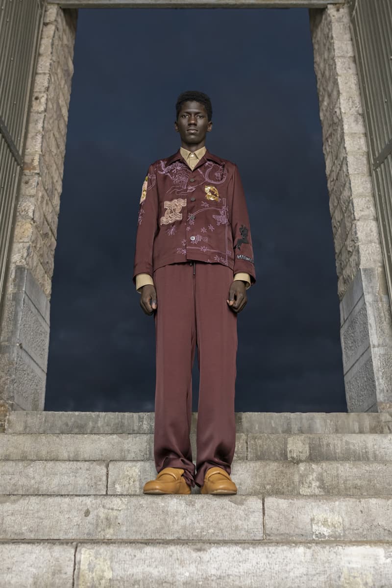 ドリスヴァンノッテン2021年秋冬コレクション Dries Van Noten Fall Winter 2021 Collection Lookbook menswear paris fashion week show runway info