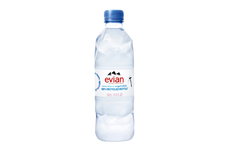 evian がヴァージル・アブローのデザインによる新ボトルを発表