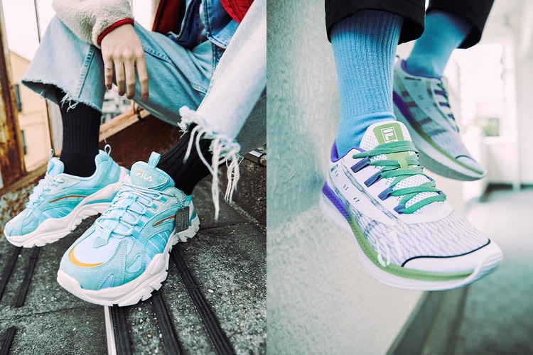 FILA が渋谷 PARCO 内 RADIO EVA STORE オープン1周年を記念したコラボスニーカー第2弾を発売