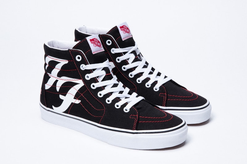 ヴァンズが米ロックバンド フー・ファイターズとのコラボフットウェアを発売 foo fighters vans sk8 hi collaboration release info price photos store list buying guide