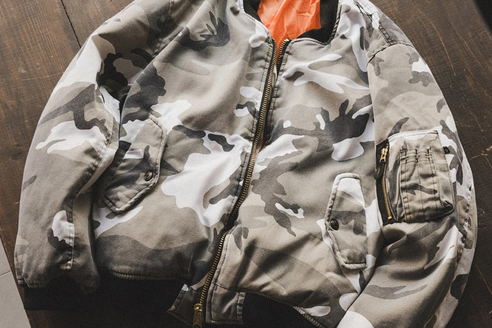 ラフシモンズのボディとして使用されたMA-1が復刻リリース | Hypebeast.JP