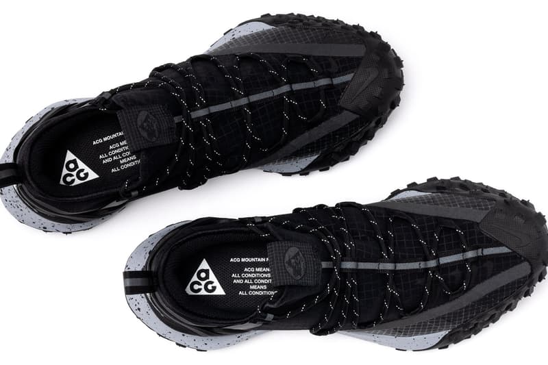 ナイキACG マウンテンフライのヘイブン Nike ACG Mountain Fly Low の HAVEN 別注が登場 haven nike acg all conditions gear mountain fly low black anthracite official release date info photos price store list buying guide