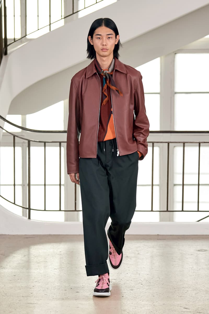 エルメス2021年秋冬コレクション Hermès Fall Winter 2021 Mens Collection Runway Show Véronique Nichanian lookbook info