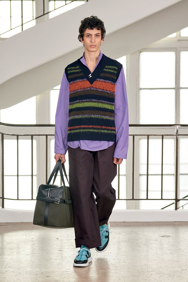 エルメス2021年秋冬コレクション Hermès Fall Winter 2021 Mens Collection Runway Show Véronique Nichanian lookbook info