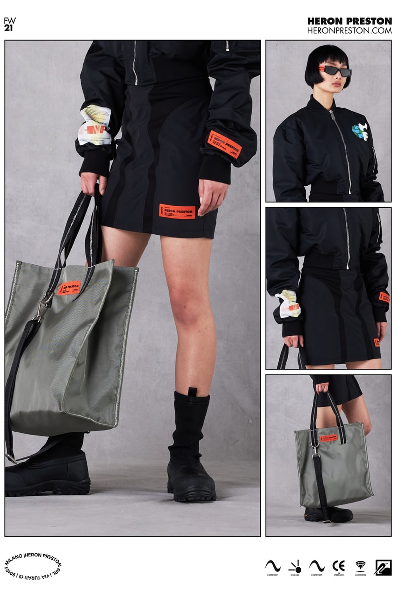 ヘロンプレストン2021年秋冬コレクション Heron Preston Fall/Winter 2021 Collection Lookbook menswear info