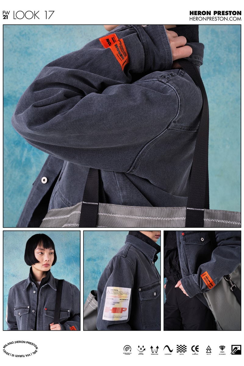 ヘロンプレストン2021年秋冬コレクション Heron Preston Fall/Winter 2021 Collection Lookbook menswear info
