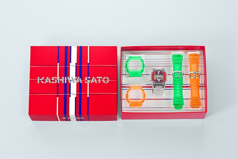 27通りのデザインが楽しめる佐藤可士和 x G-SHOCK の初コラボウォッチ DWE-5600が誕生 Sato Kashiwa casio g shock collab dwe 5600 release info