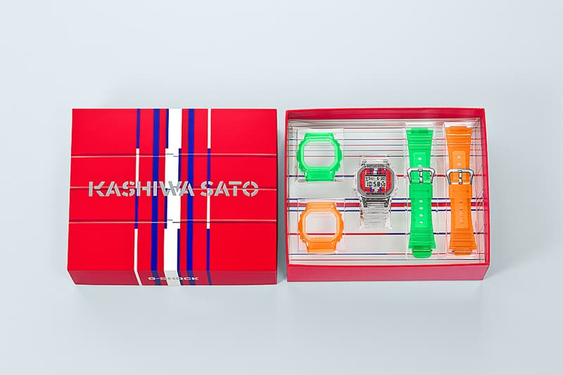 27通りのデザインが楽しめる佐藤可士和 x G-SHOCK の初コラボウォッチ DWE-5600が誕生 Sato Kashiwa casio g shock collab dwe 5600 release info