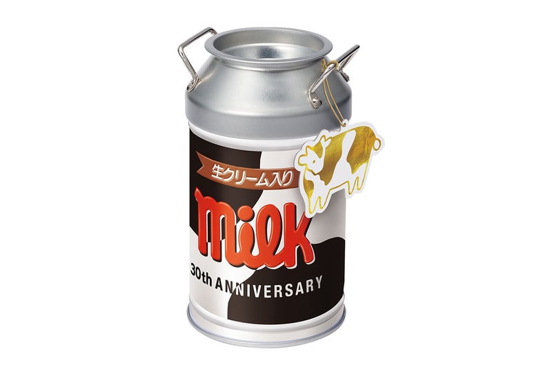 チロルチョコ “ミルク”の発売30周年を記念した“ミルク缶”が登場 tirol chocolate milk churn exclusive flavor release info