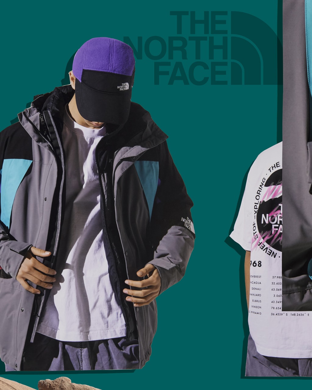 台湾の気鋭セレクトショップ インヴィンシブルがザ・ノース・フェイスとの2度目のコラボコレクションを発表 Invincible The North Face The Backstreet Collaboration collection lookbook mountain nuptse jacket release info