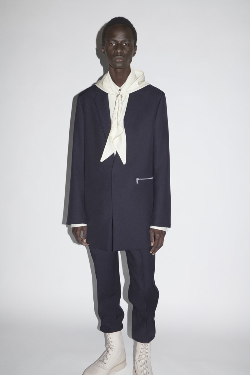 ジルサンダー2021年秋冬コレクション Jil Sander Fall Winter 2021 Collection Lookbook menswear runway show luke lucie meier paris fashion week info