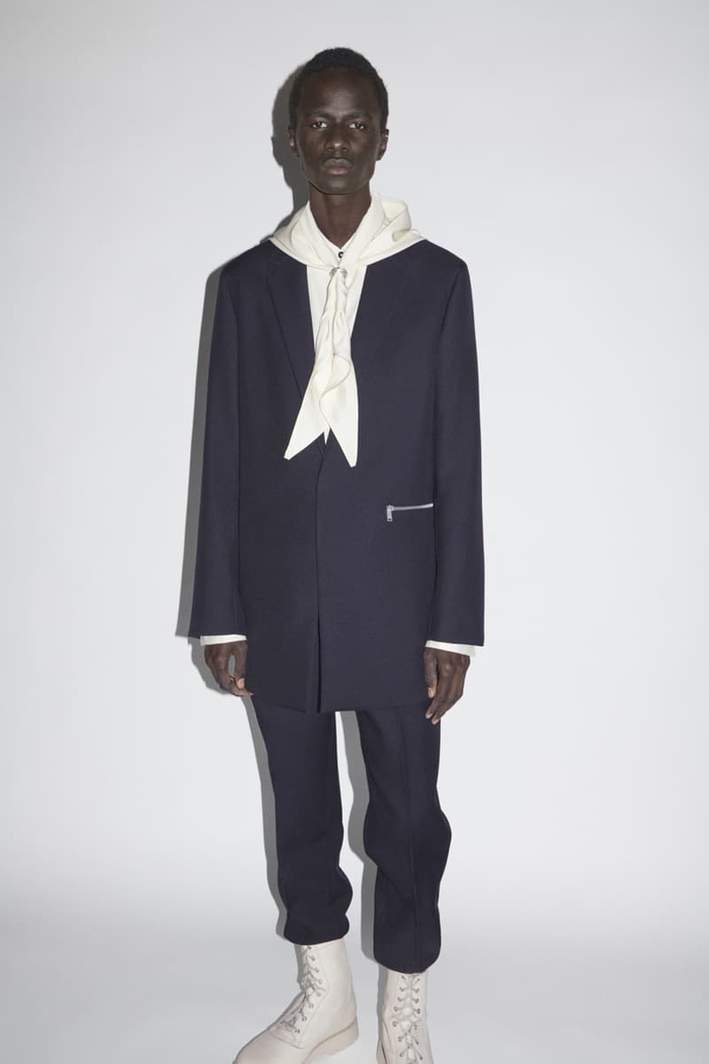 ジルサンダー2021年秋冬コレクション Jil Sander Fall Winter 2021 Collection Lookbook menswear runway show luke lucie meier paris fashion week info