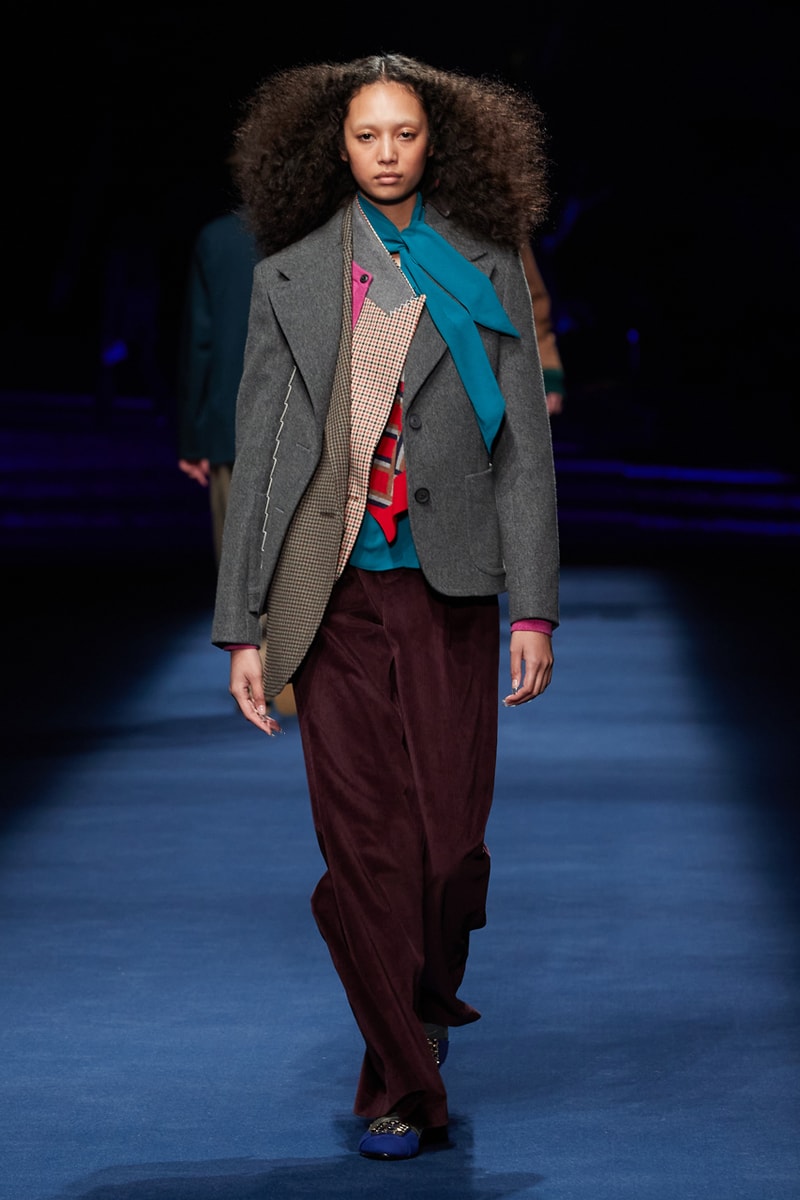 カラー2021年秋冬コレクション kolor Fall Winter 2021 Collection Runway Show mens junichi abe
