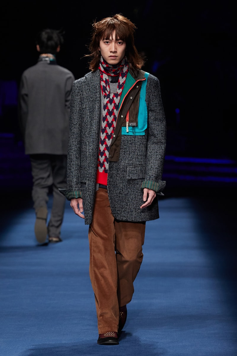 カラー2021年秋冬コレクション kolor Fall Winter 2021 Collection Runway Show mens junichi abe