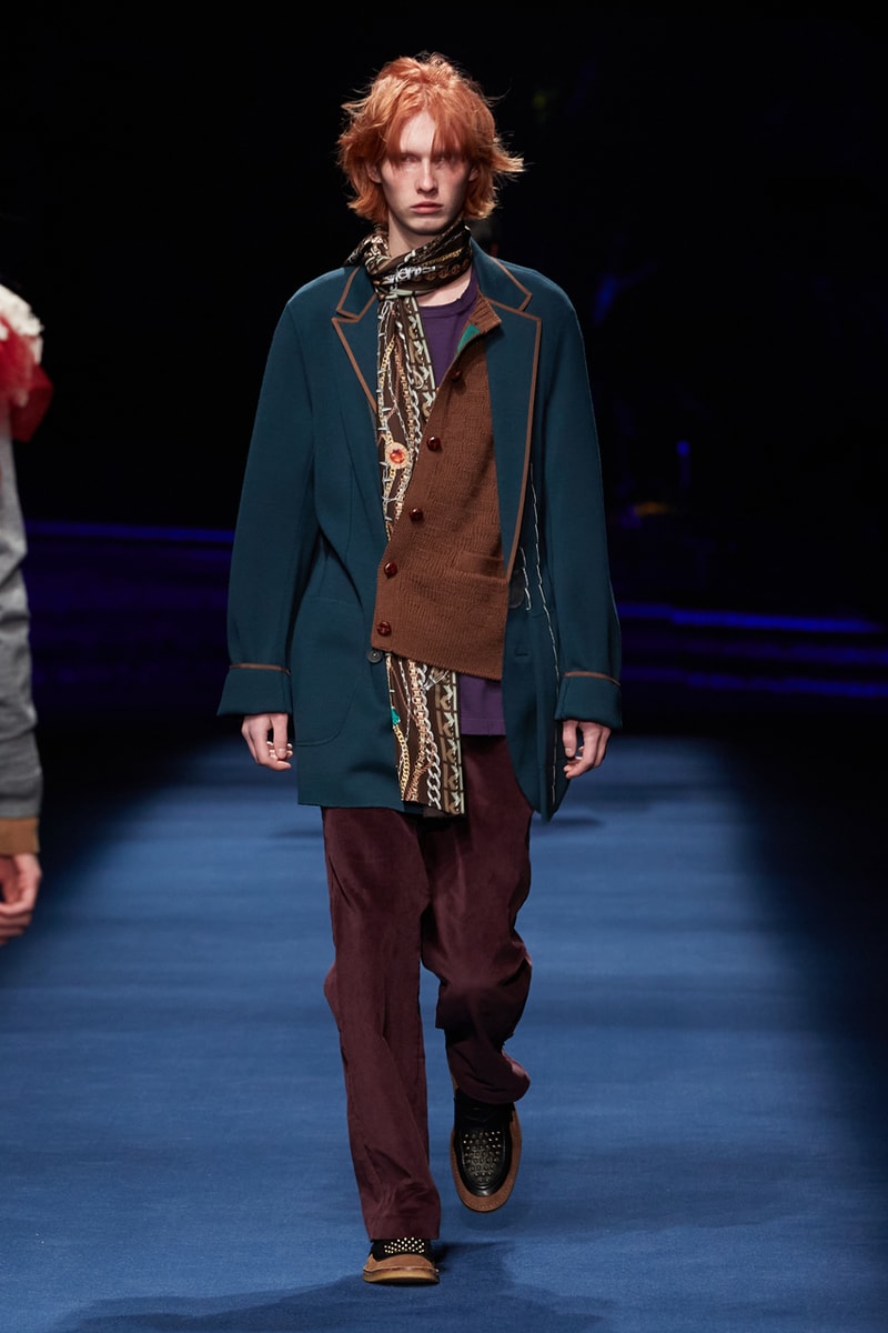 カラー2021年秋冬コレクション kolor Fall Winter 2021 Collection Runway Show mens junichi abe