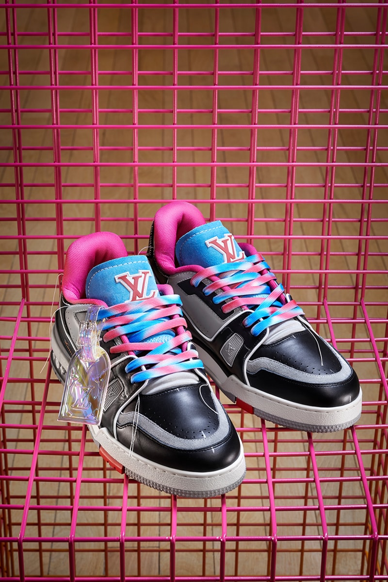 ルイヴィトンから過去モデルを分解・再構築した新作スニーカーが登場 Louis Vuitton SS 2021 LV Trainer Upcycling Spring Summer Men's Virgil Abloh LVMH Sneakers Shoes Sustainable 