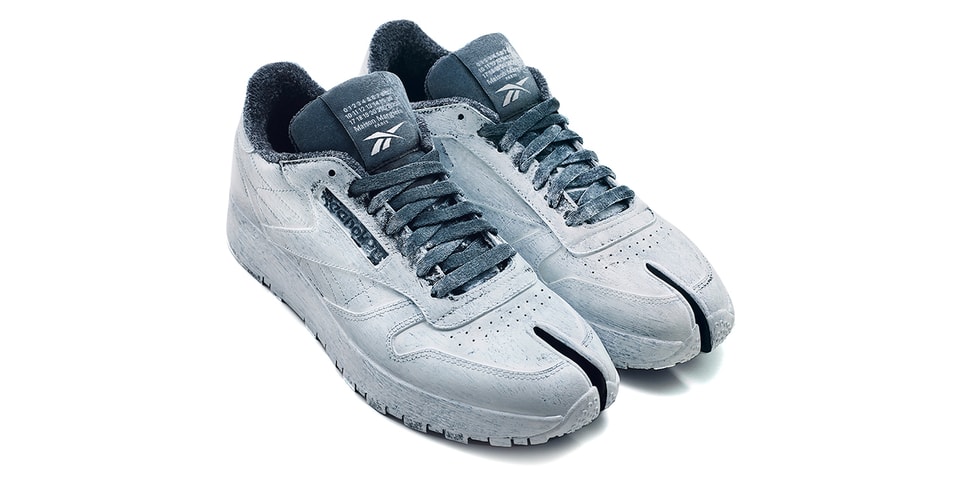 マルジェラxリーボックのクラシック レザー タビの公式リリース情報が  