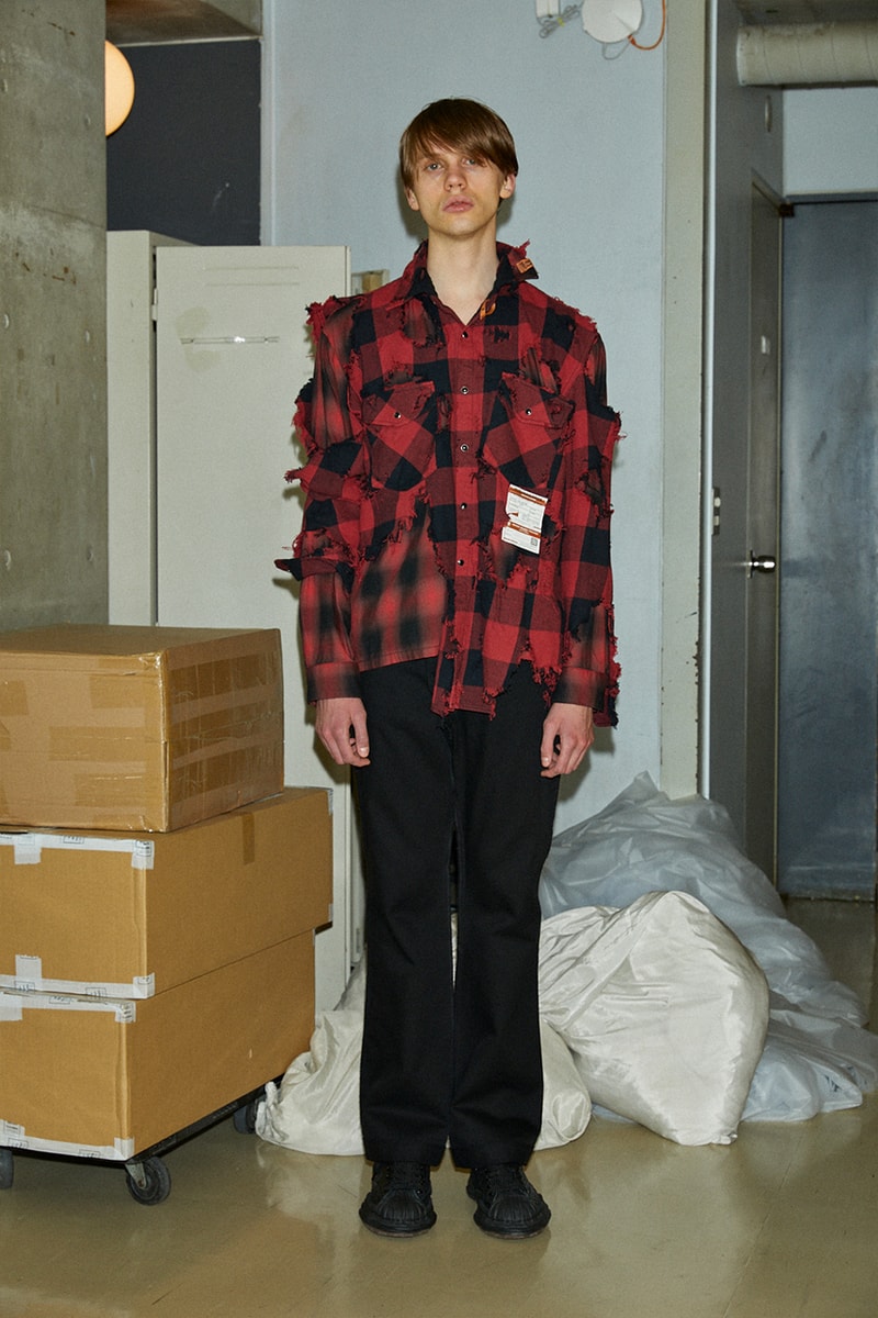 メゾンミハラヤスヒロ2021年秋冬コレクション Maison MIHARA YASUHIRO fall winter 2021 collection paris fashion week lookbook info