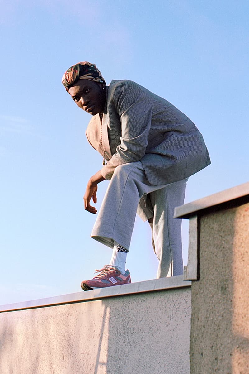 パタxニューバランスが誕生20周年を迎える991を採用したコラボフットウェアをリリース Patta new balance 991 sneaker release information peach cork light petrol release information 