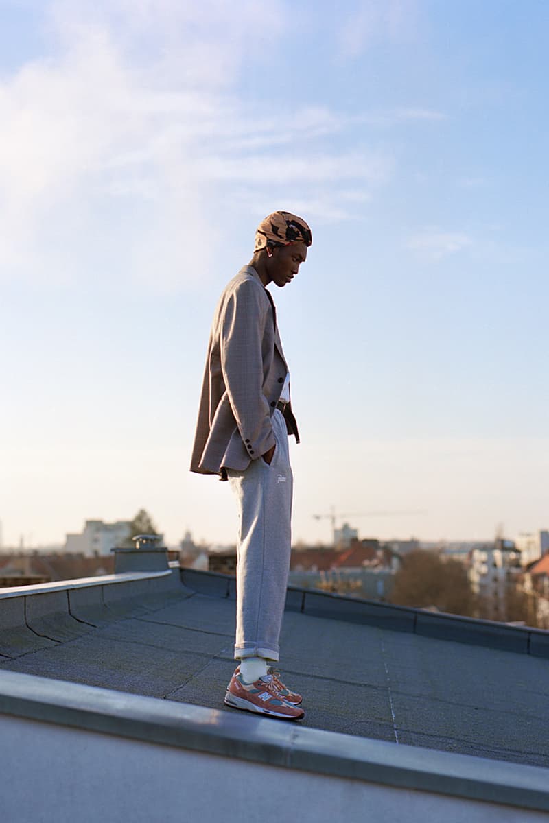 パタxニューバランスが誕生20周年を迎える991を採用したコラボフットウェアをリリース Patta new balance 991 sneaker release information peach cork light petrol release information 