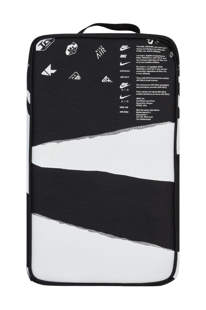 ナイキがエア マックス シリーズのグラフィックをコラージュしたシューボックス型バッグをリリース Nike Sportswear's Latest Shoe Box Bag Features A Collage of Air Motifs