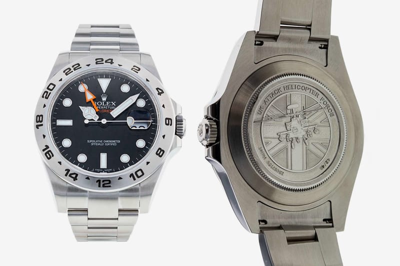 Rolex が英陸軍ヘリコプター部隊のために製造した希少モデル Explorer II “Attack Helicopter” をチェック