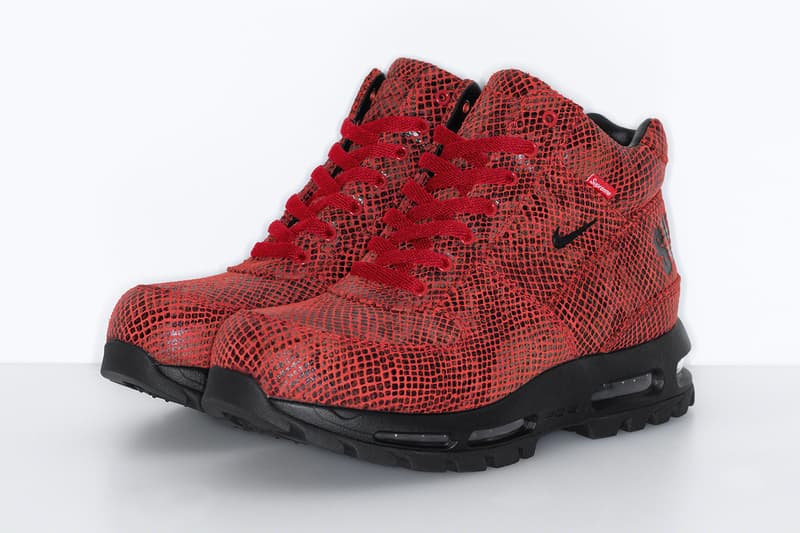 シュプリームがナイキとのコラボ エア マックス ゴアドームの発売をアナウンス Supreme x Nike Air Max Goadome Collaboration