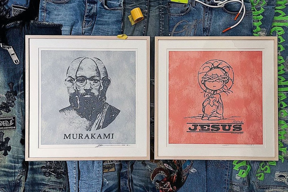 セントマイケル × 村上隆 版画 100枚限定 かたい saint michael 