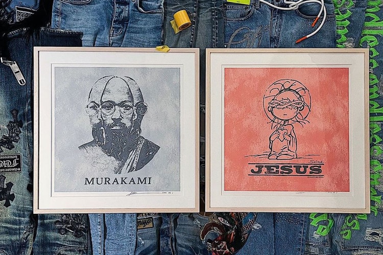 村上隆 × ©SAINT M×××××× のコラボ版画作品が発売