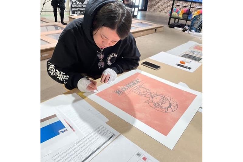 セントマイケル 村上隆 × ©SAINT M×××××× のコラボ版画作品が発売 