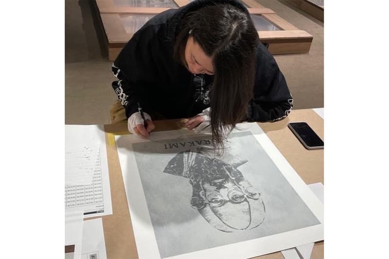 セントマイケル 村上隆 × ©SAINT M×××××× のコラボ版画作品が発売 