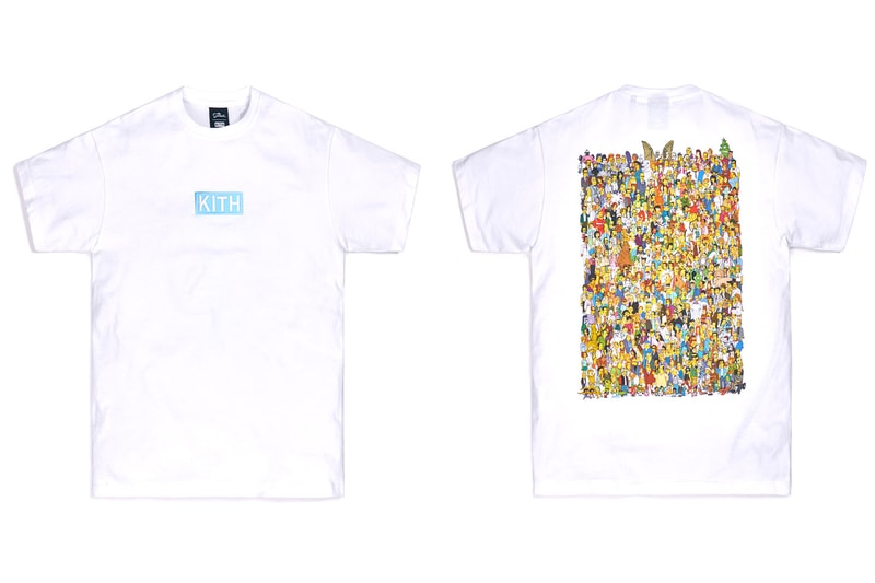 KITH が『ザ・シンプソンズ』とのコラボピースをリリース The Simpsons KITH Collection Release SoHo Installation Treats Doughnut Plant Info