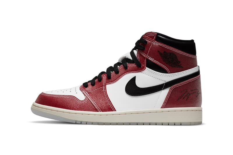 マイケル・ジョーダンの息子 マーカスが手がけるトロフィールームxエアジョーダン1のオフィシャルイメージが到着 trophy room air michael jordan brand 1 1985 nba all star game freeze out white varsity red sail black DA2728 100 official release date info photos price store list buying guide