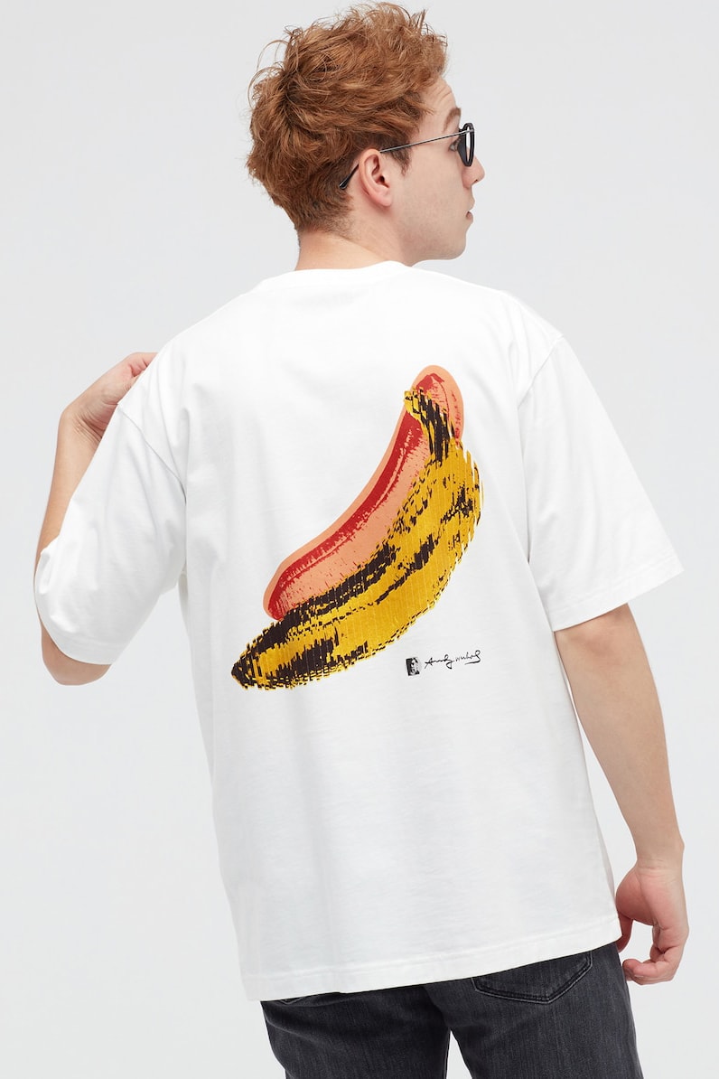 ユーティーxアンディ・ウォホールx河村康輔のコラボコレクションが発売 Uniqlo UT Kosuke Kawamura Andy Warhol Collaboration Collection T Shirts Popart Banana Campbell Soup release info 