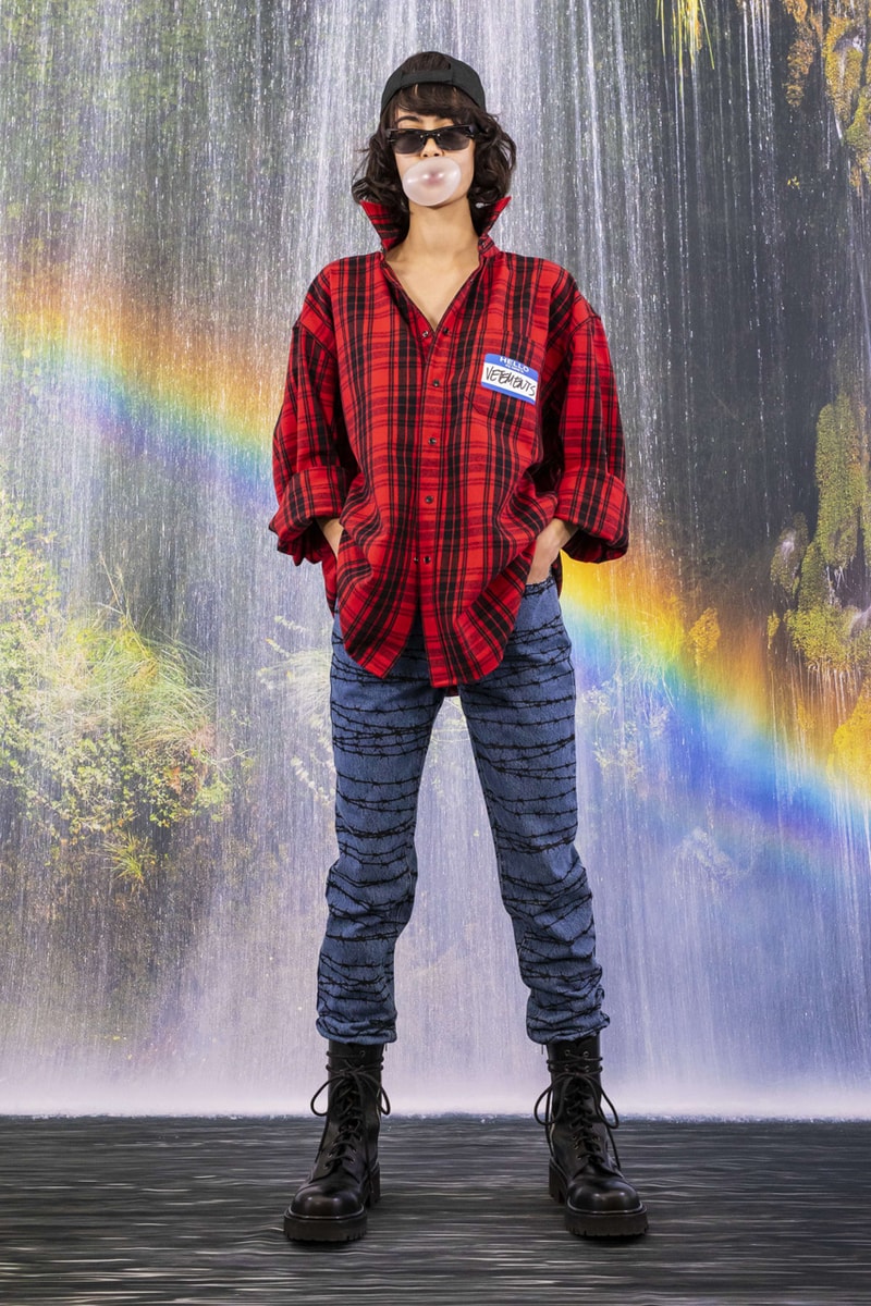 ヴェトモン2021年秋冬コレクション Vetements Fall Winter 2021 Collection Lookbook paris fashion week menswear womenswear info