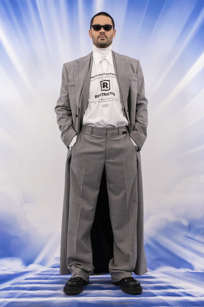 ヴェトモン2021年秋冬コレクション Vetements Fall Winter 2021 Collection Lookbook paris fashion week menswear womenswear info