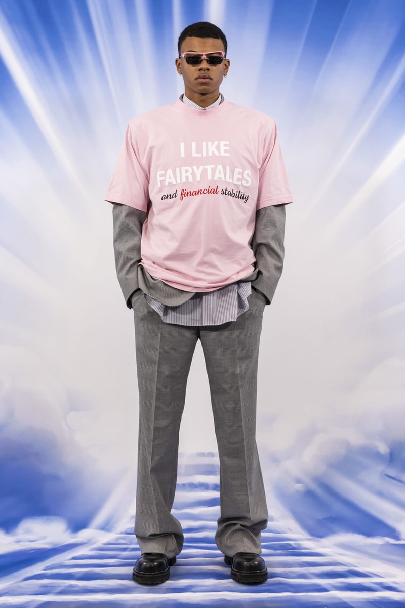 ヴェトモン2021年秋冬コレクション Vetements Fall Winter 2021 Collection Lookbook paris fashion week menswear womenswear info