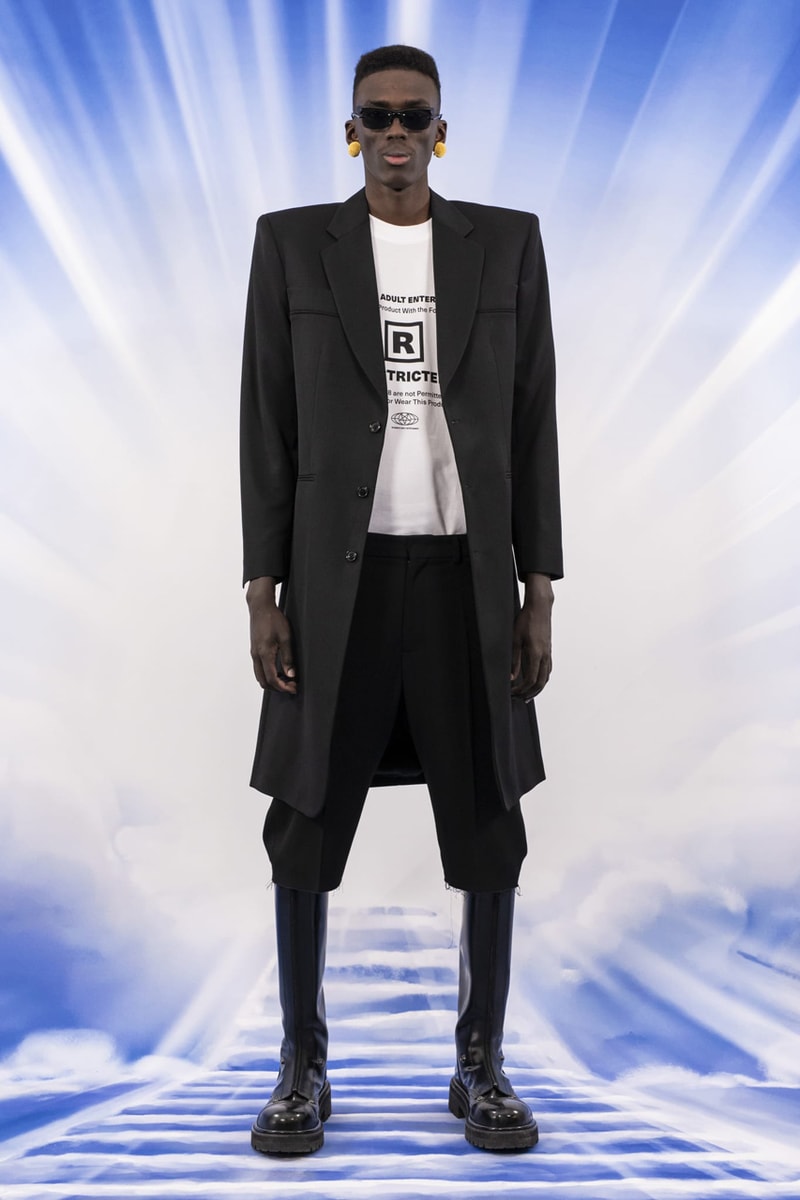 ヴェトモン2021年秋冬コレクション Vetements Fall Winter 2021 Collection Lookbook paris fashion week menswear womenswear info