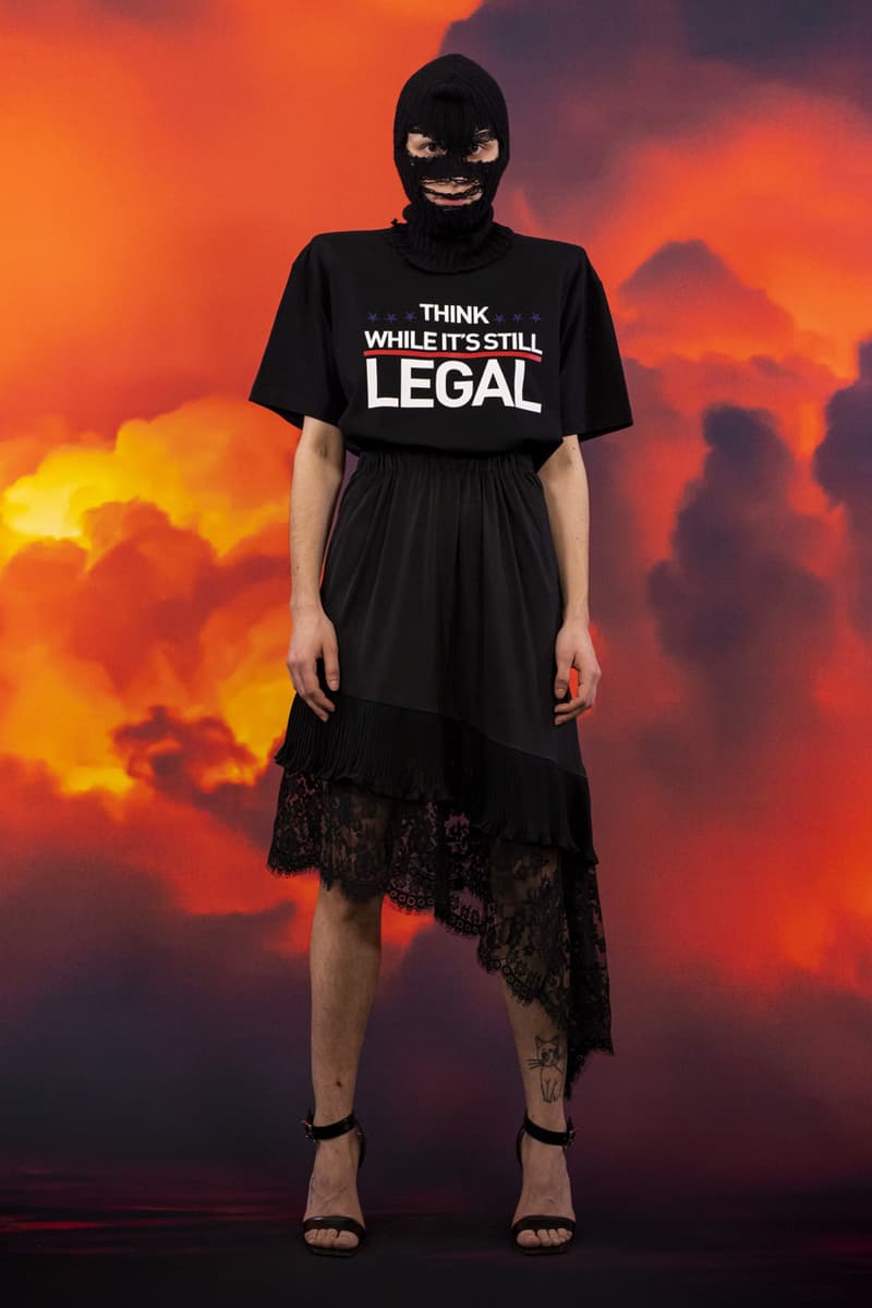 ヴェトモン2021年秋冬コレクション Vetements Fall Winter 2021 Collection Lookbook paris fashion week menswear womenswear info