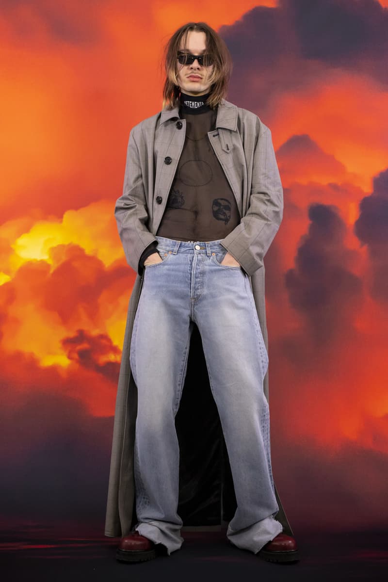ヴェトモン2021年秋冬コレクション Vetements Fall Winter 2021 Collection Lookbook paris fashion week menswear womenswear info