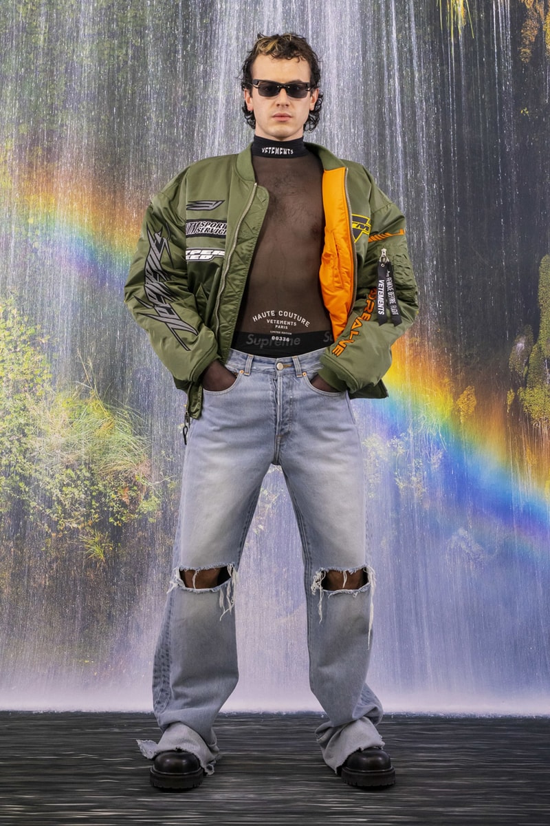 ヴェトモン2021年秋冬コレクション Vetements Fall Winter 2021 Collection Lookbook paris fashion week menswear womenswear info